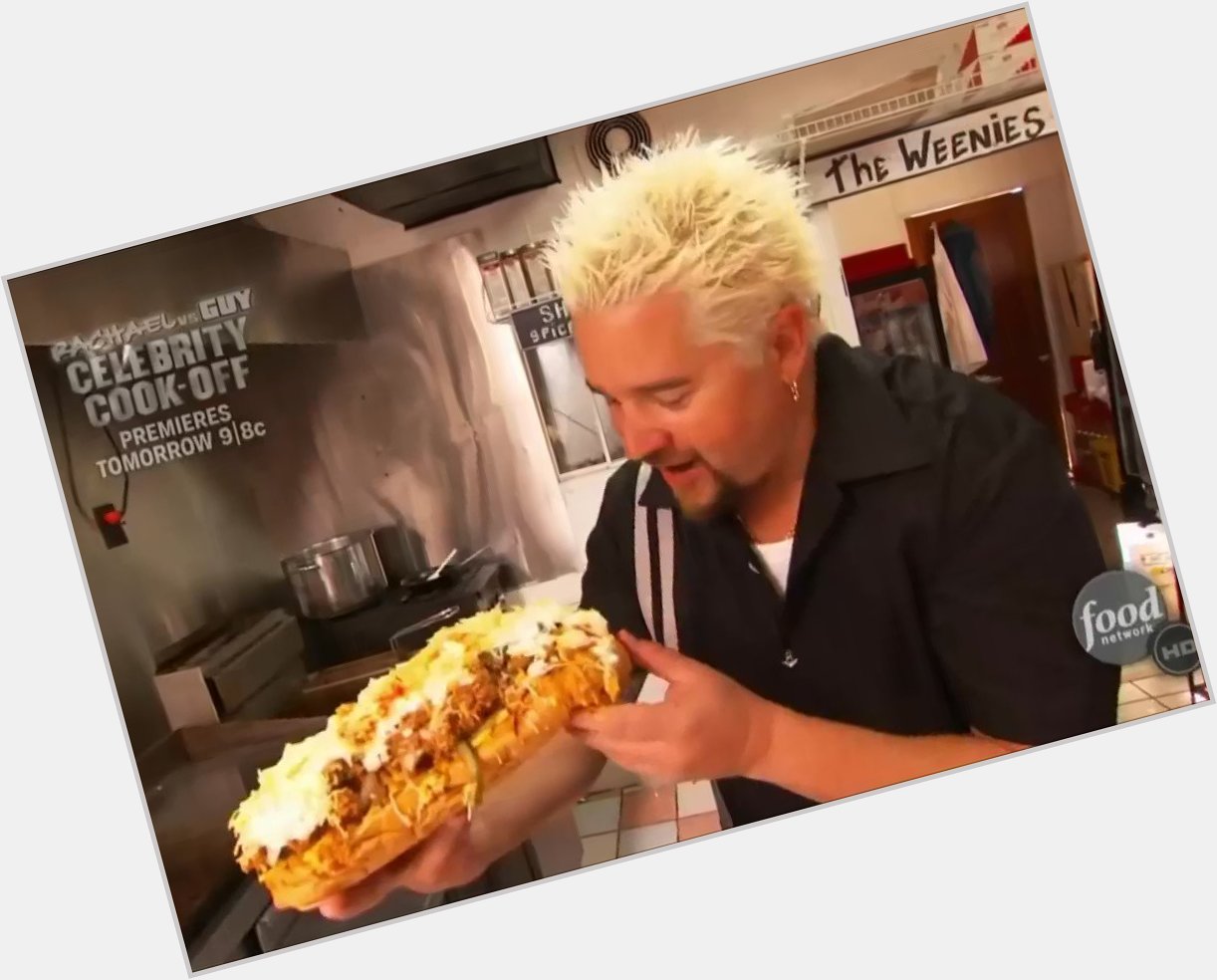 Have a safe and happy Guy Fieri s birthday to those who celebrate 