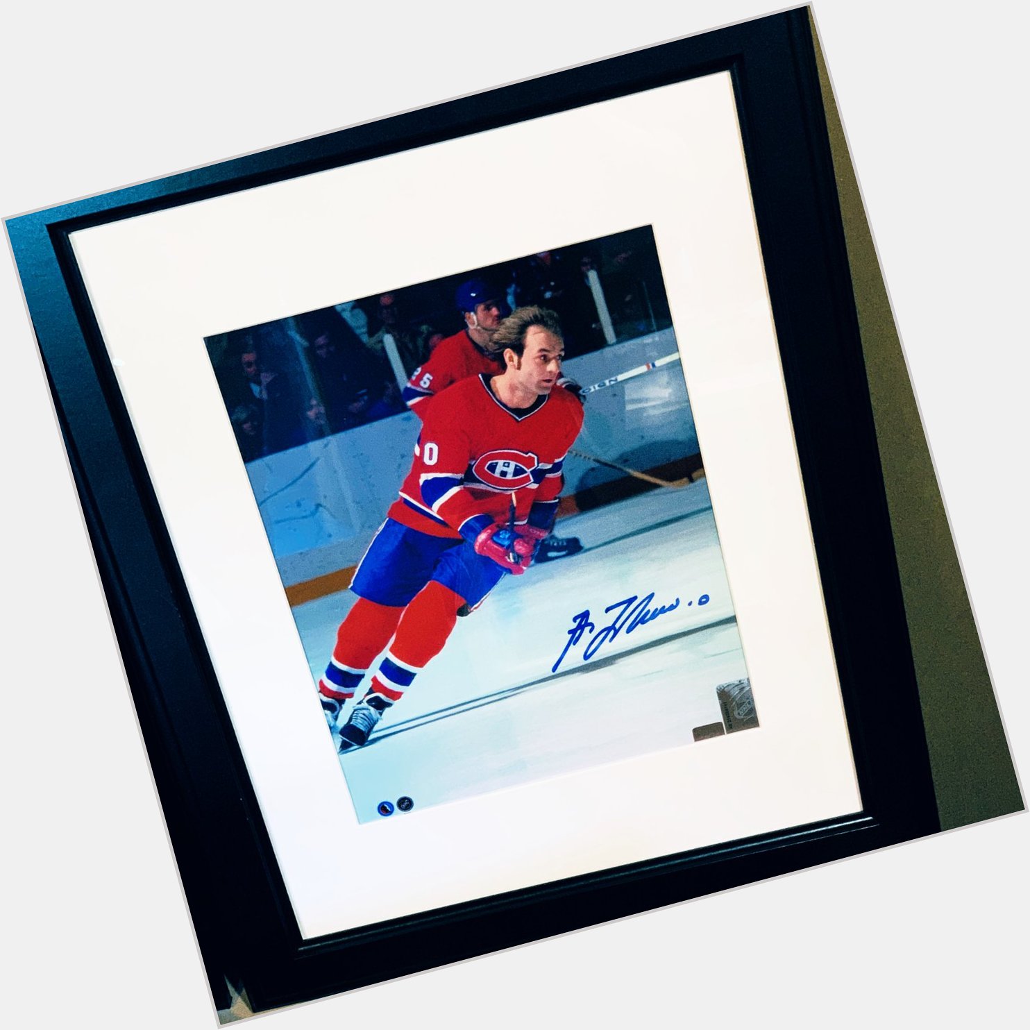 Happy Birthday to Guy Lafleur today, and thanks for the autograph.    