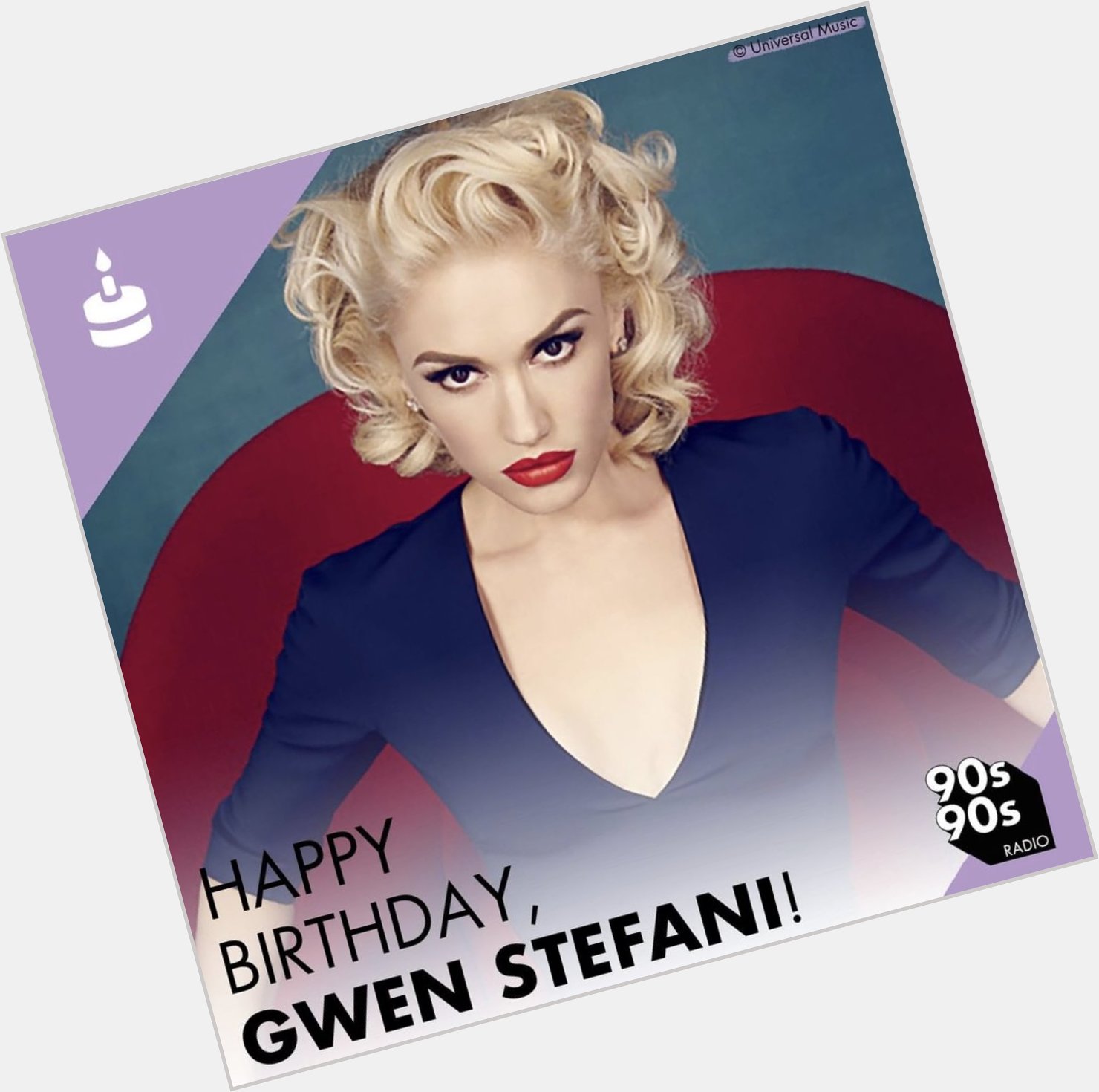 Happy Birthday Gwen Stefani, be happy every day      