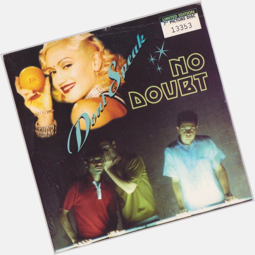 Happy 52nd birthday to Gwen Stefani.

Here\s \Don\t Speak\ by No Doubt, released by Interscope in 1997. 