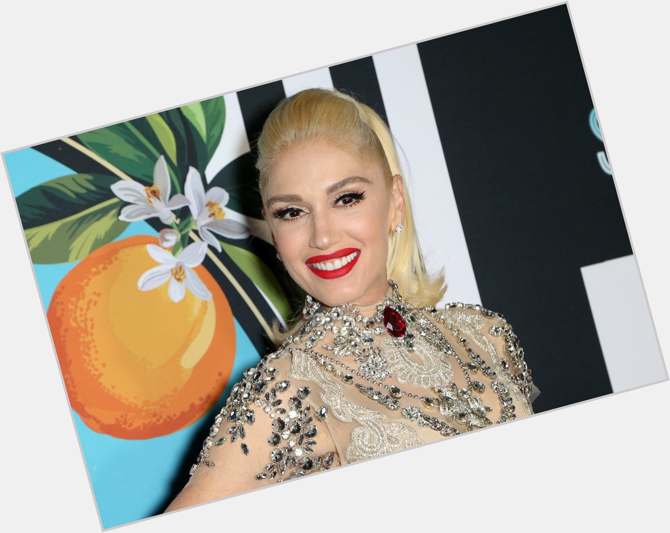 Happy Birthday Gwen Stefani. May the apples grow on an orange tree! 
