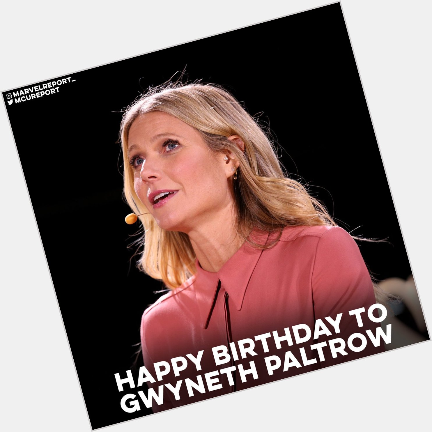 Happy Birthday to Gwyneth Paltrow who turns 49 today 