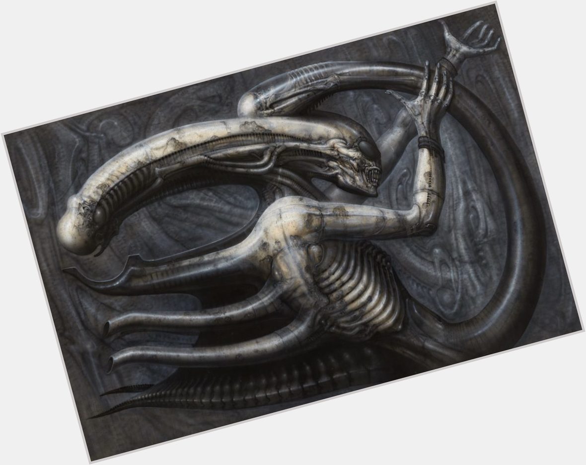 Happy Birthday to one of the all-time masters of art: H.R Giger, he would\ve been 83. 