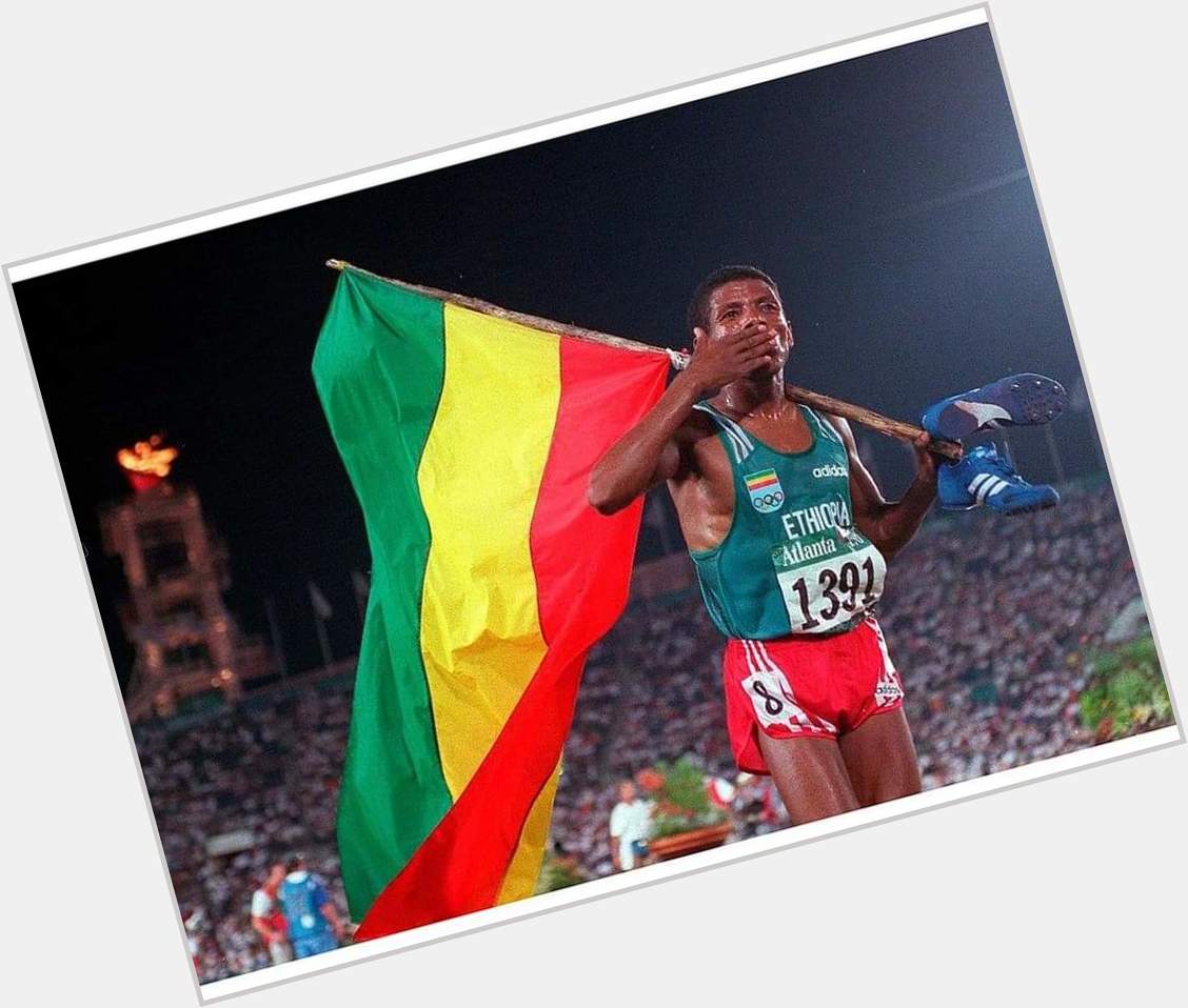 Happy birthday to the greatest athlete of all the time, Haile Gebrselassie 