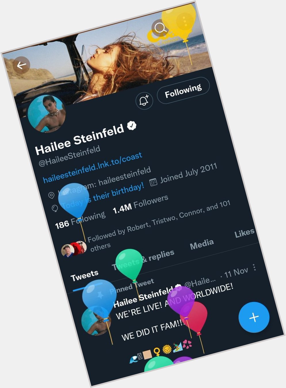 Happy Birthday Hailee Steinfeld  
