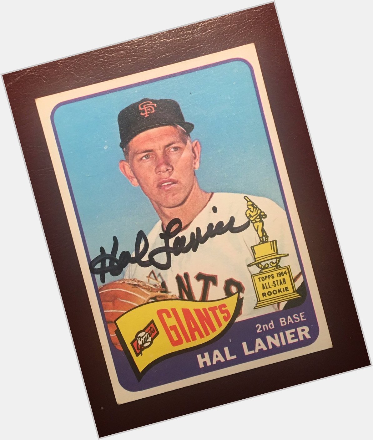  1965 Topps Rookie  Happy Birthday to you Hal Lanier!   