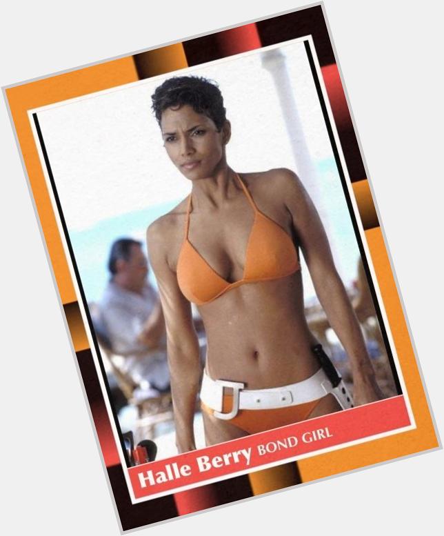 Happy 48th birthday to Halle Berry. Looks great, but tried to have David Justice served w/papers in the dugout. 