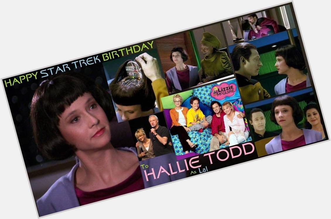 Happy birthday to Hallie Todd, born January 7, 1962.  