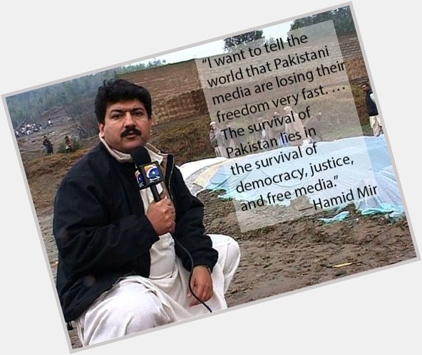  Happy birthday King of Journalism Hamid Mir 