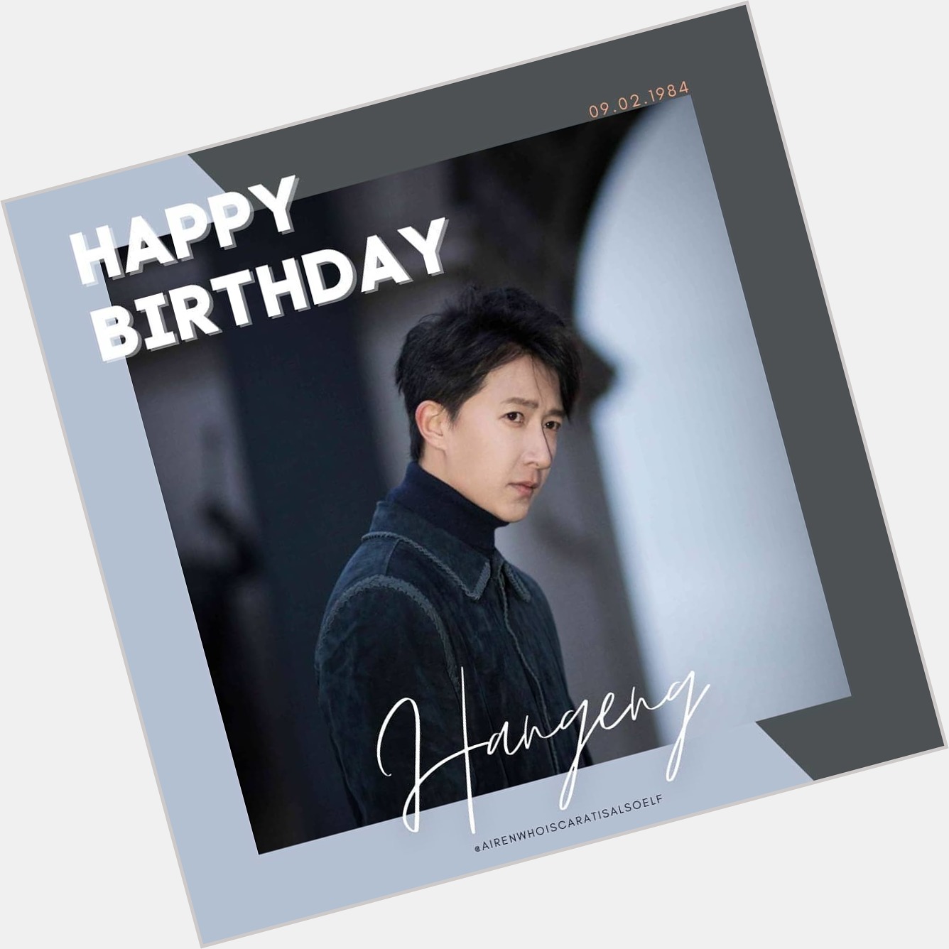 Happy birthday to han geng        