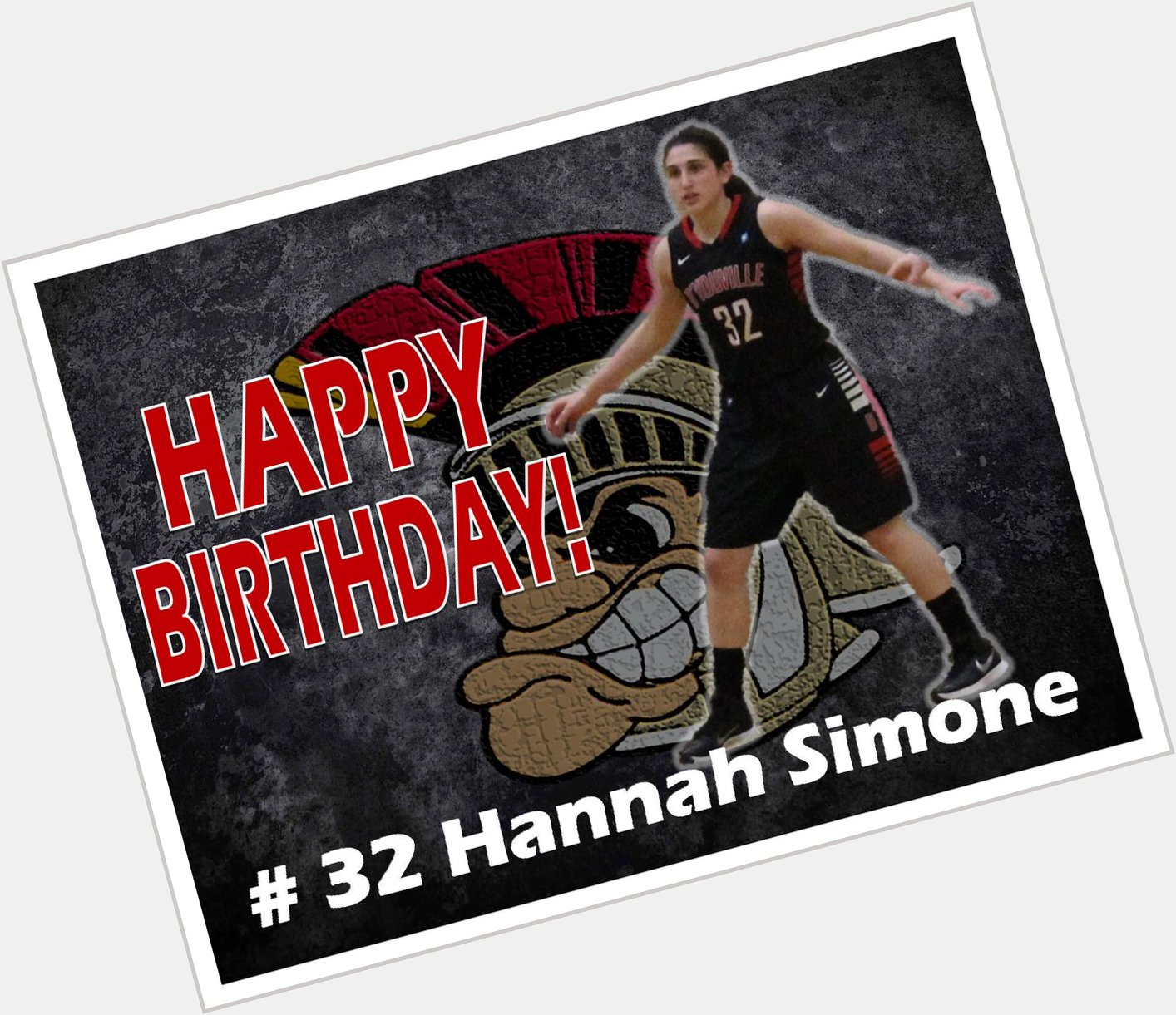 Happy Birthday S/O to Sophomore guard Hannah Simone!   