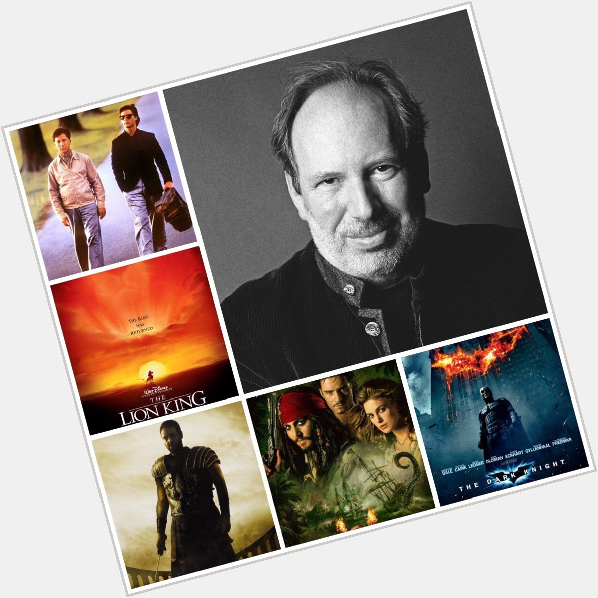  Happy 60th birthday to German composer Hans Zimmer! Which of his film scores is your favourite? 