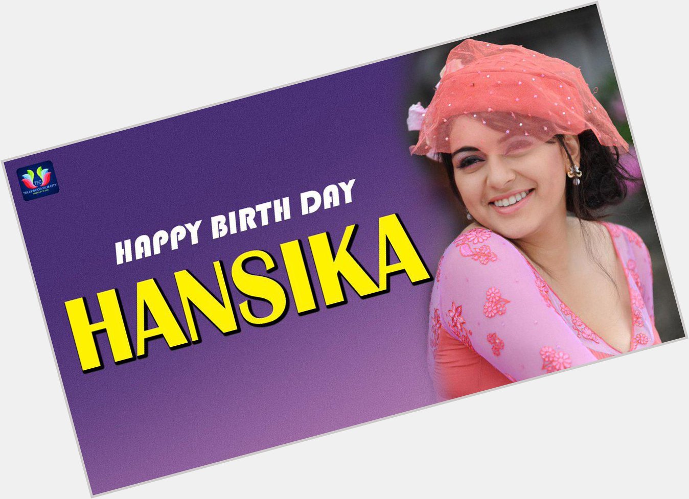 Join us in wishing Hansika Motwani a very happy birthday!  