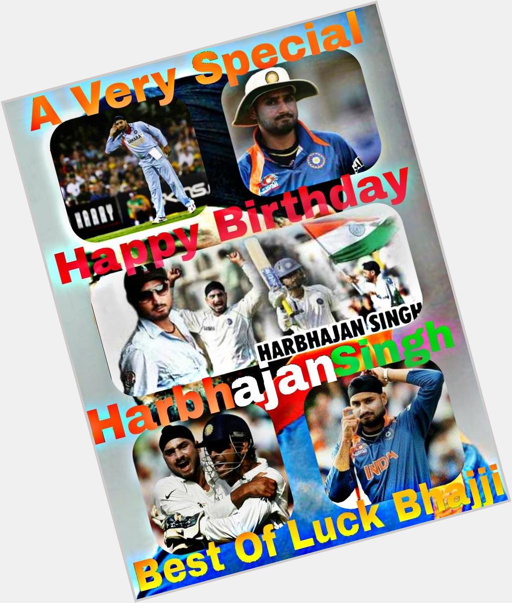 A Very Special Happy Birthday To King Of Spin Nd Pride Of Indian Cricket best Of Luck For Zim Series 