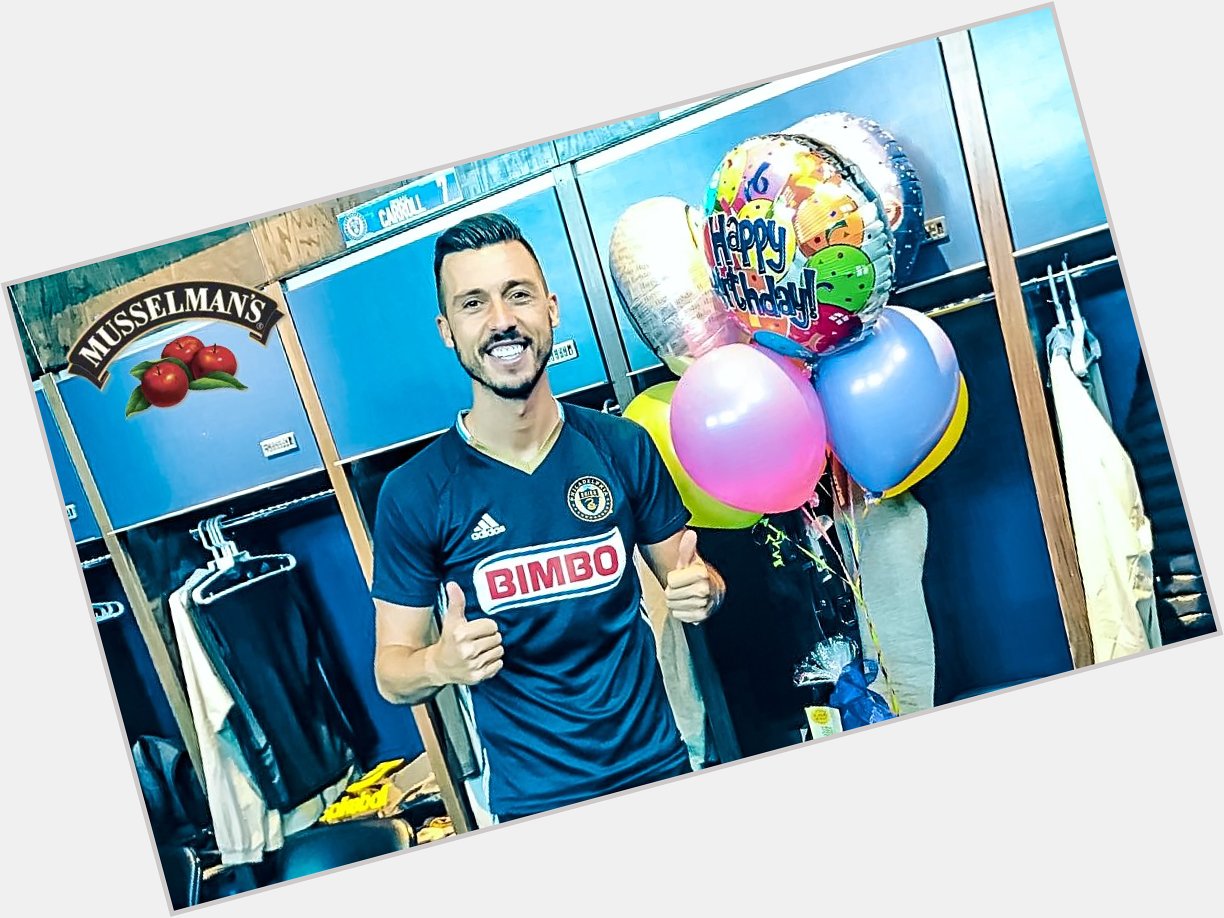  messages: Happy birthday to the big man with the bigger name, Haris Medunjanin!   