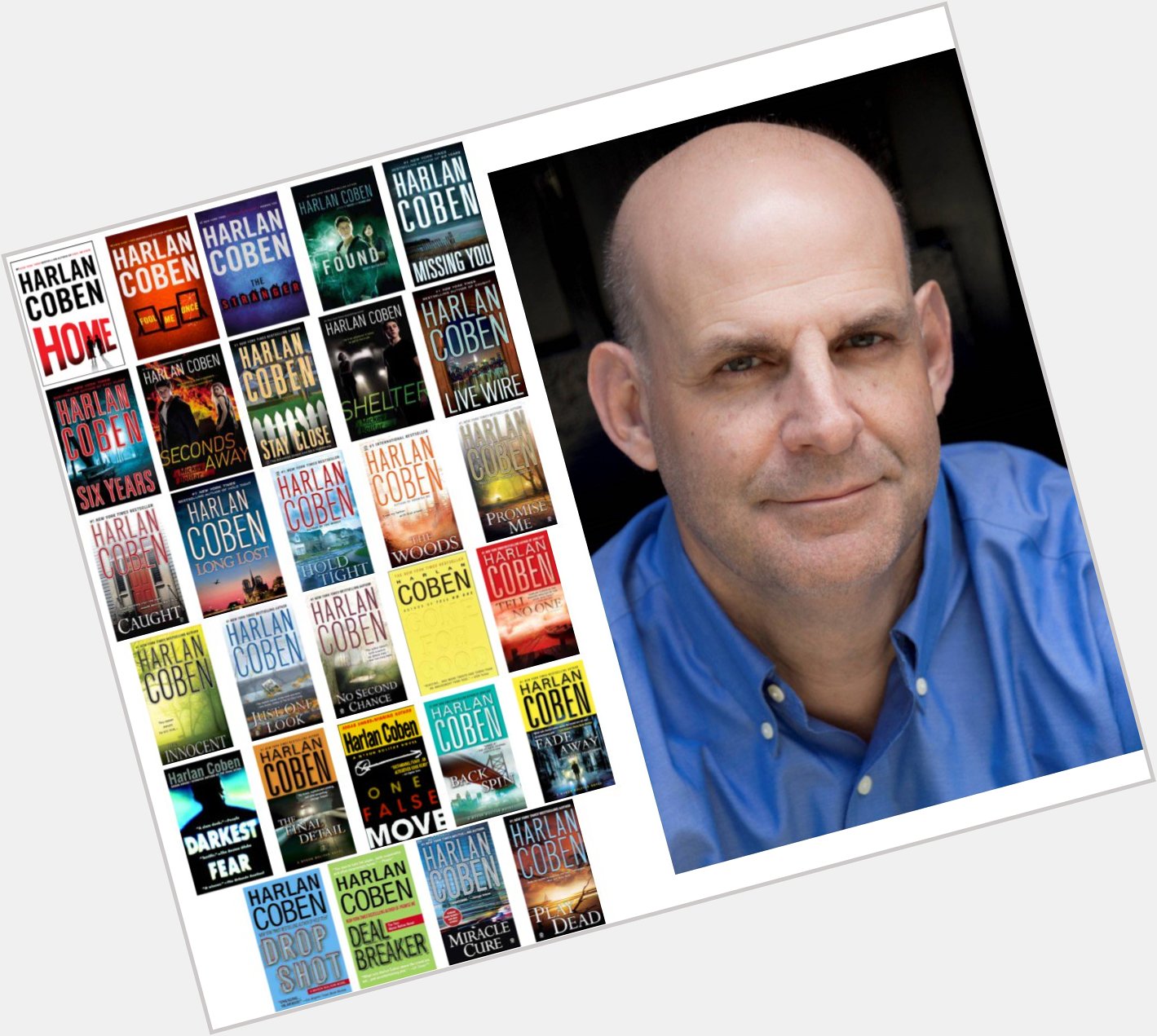 Happy Birthday to Harlan Coben!  