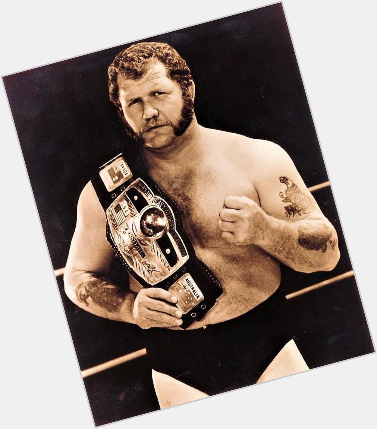 Happy heavenly birthday to one of the most influential men in professional wrestling, Harley Race. 