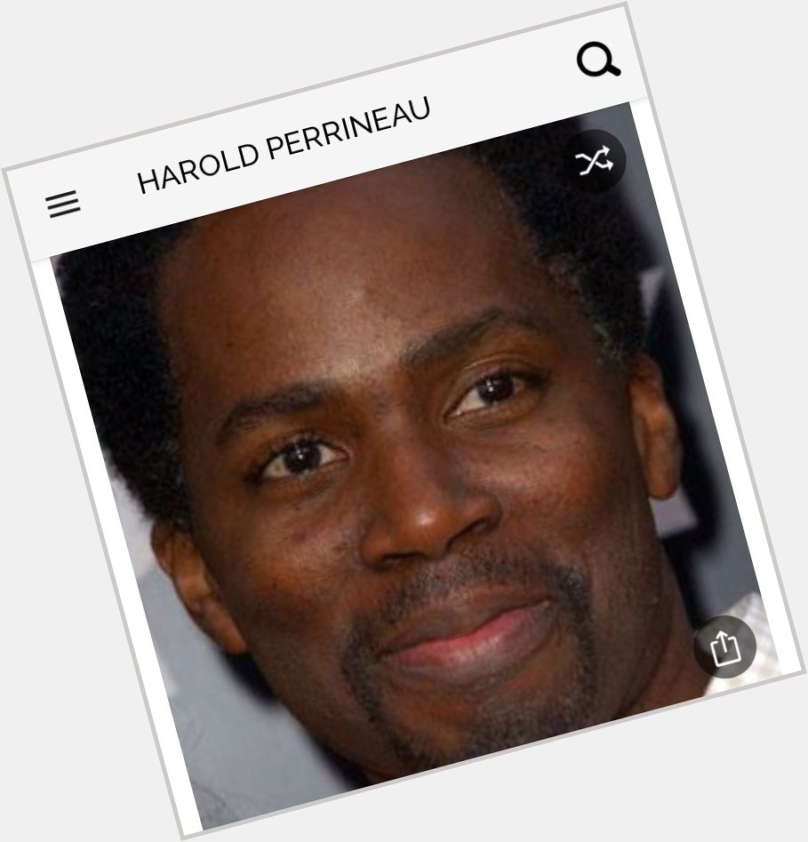Happy birthday to this great actor.  Happy birthday to Harold Perrineau 