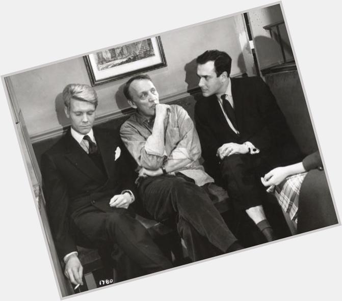 Happy birthday to the master, Harold Pinter.

Here with James Fox & Joseph Losey, on The Servant. 