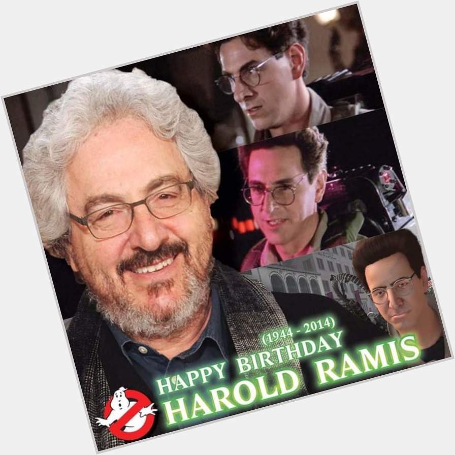 Happy Birthday to the late great Harold Ramis. 