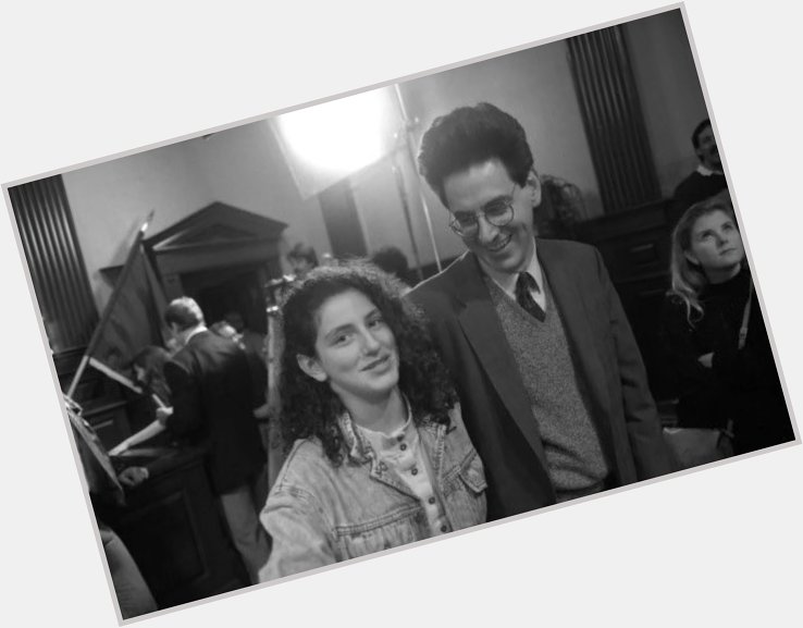  Happy Birthday Harold Ramis here with daughter Violet during GB2. Born today 1944. 