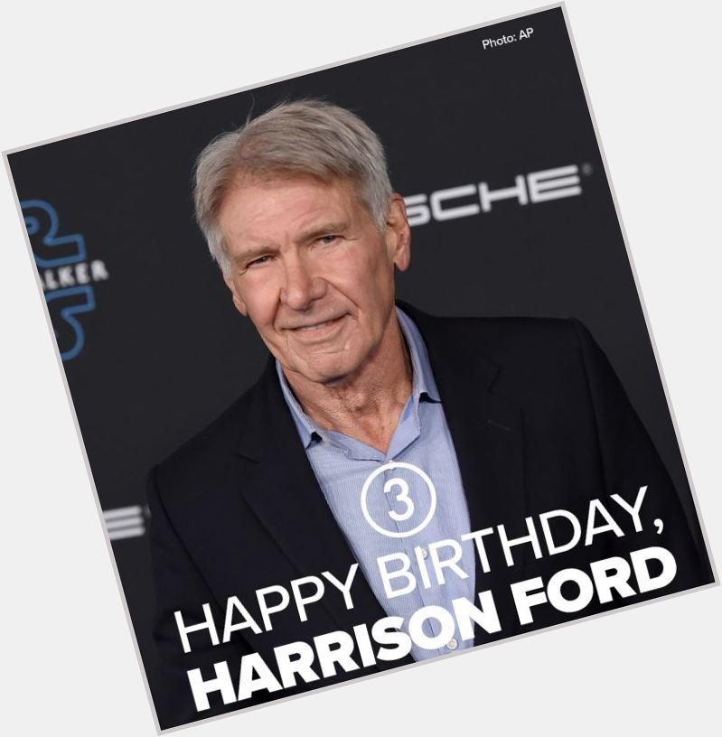 Join us in wishing Harrison Ford a very happy 78th birthday!   