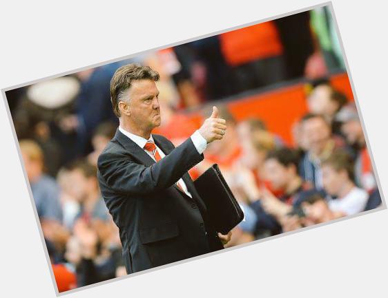 Proper birthday gift from HARRY KANE soon Happy Birthday to Louis van Gaal! Our boss turns 64 . 