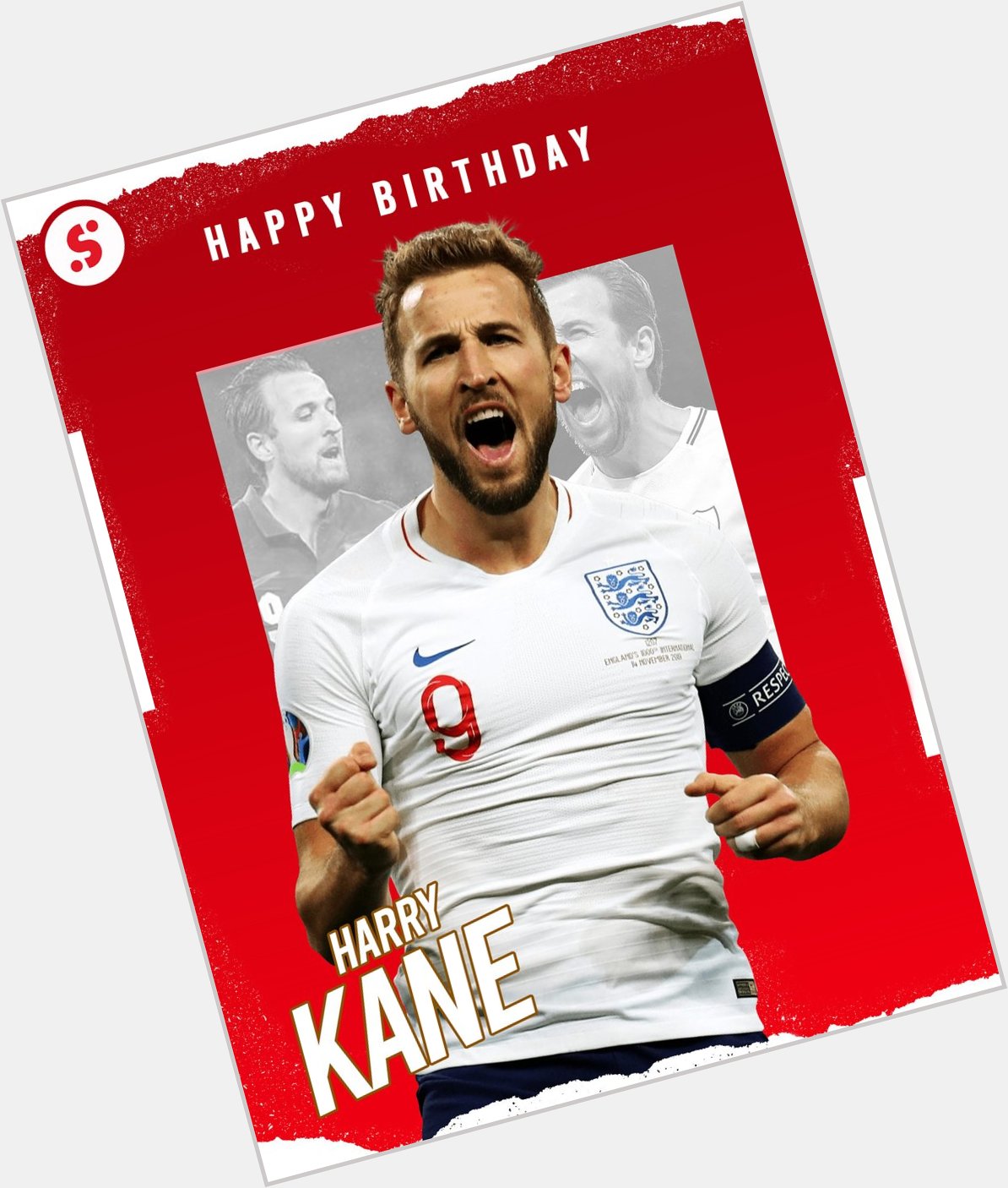 Happy 2  9  th Birthday England captain, Harry Kane     