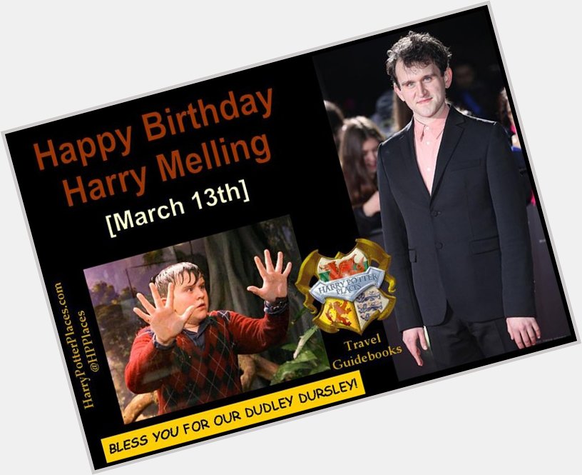 Happy Birthday to Harry Melling!  
