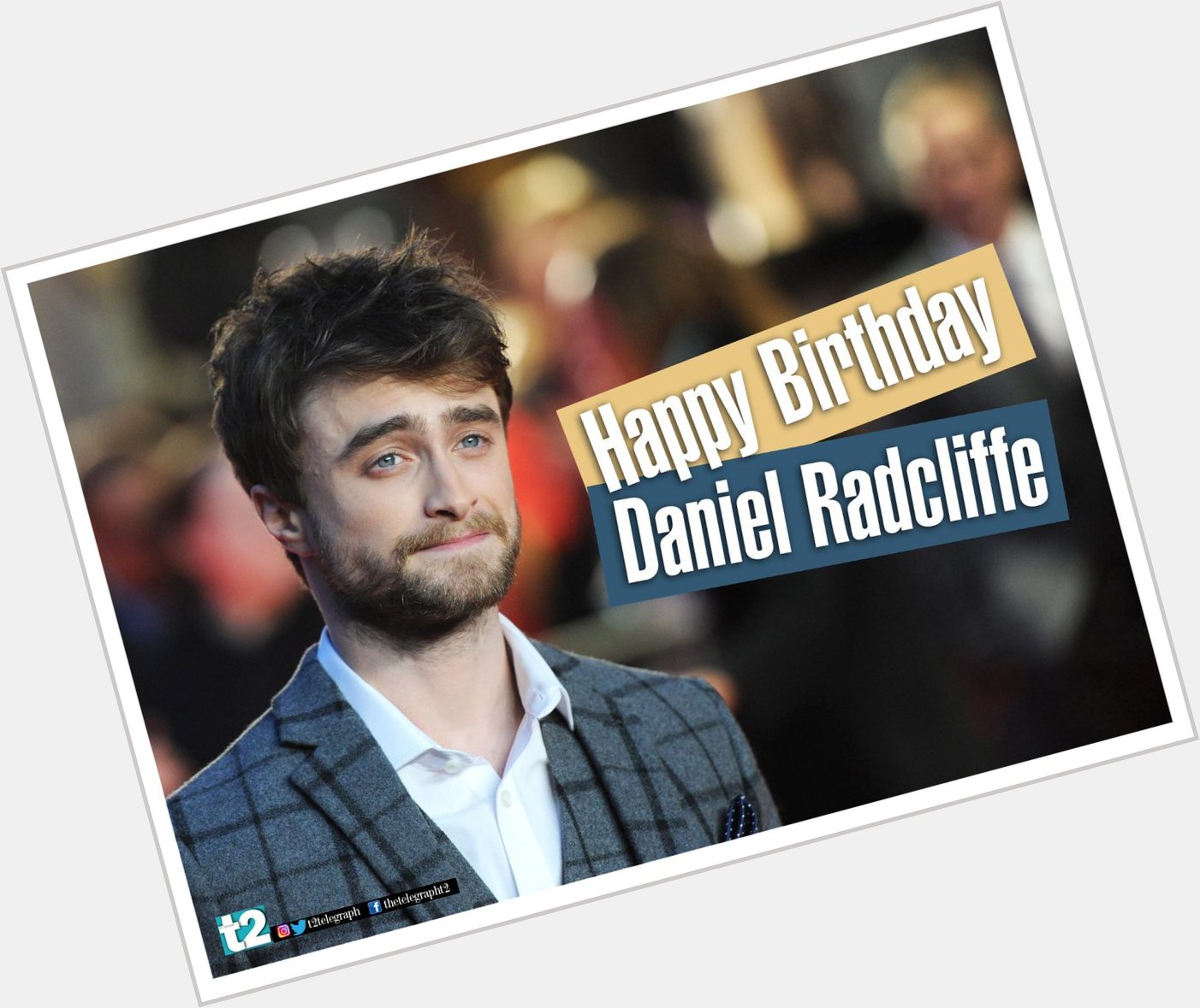 For us, he\s always be Harry Potter! t2 wishes Daniel Radcliffe a very happy birthday! 