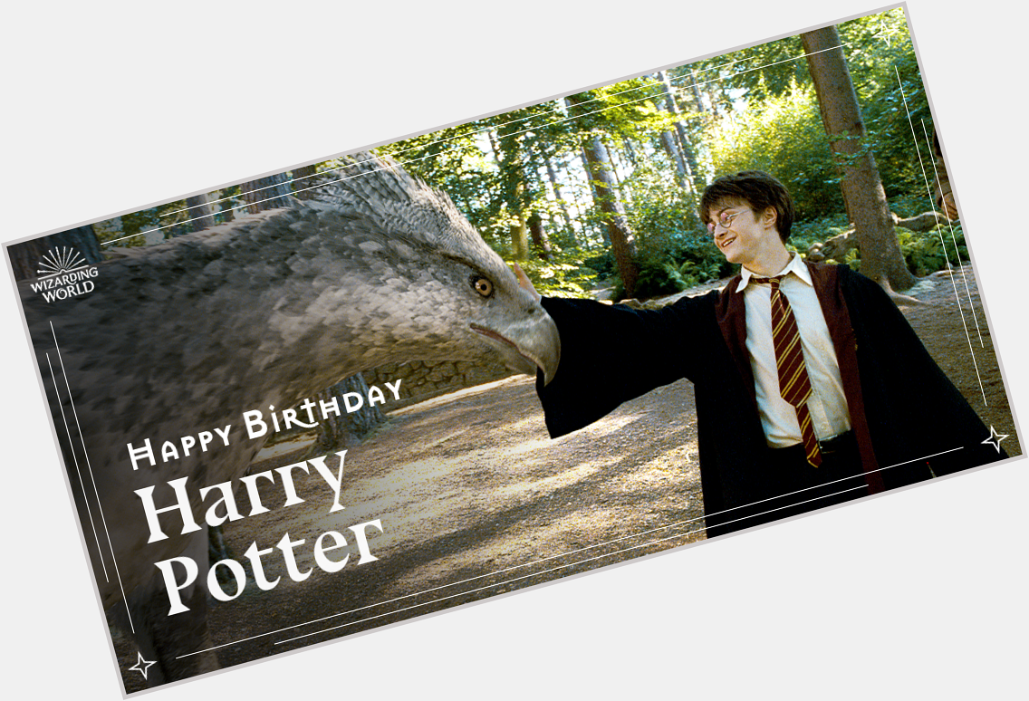 Happy Birthday to Harry Potter, the Chosen One 