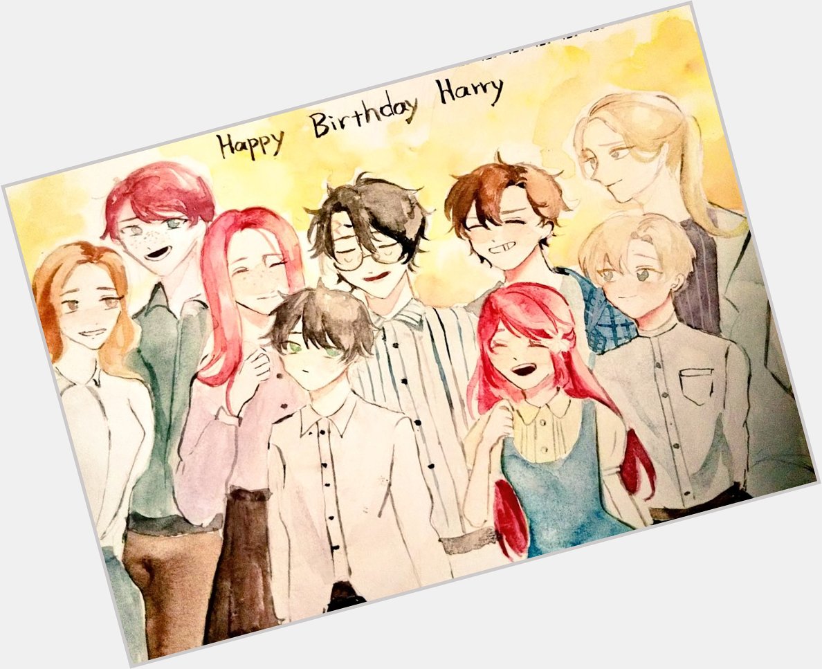 Happy birthday!!!
       Harry Potter       