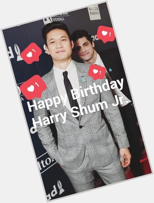 Happy Birthday Harry Shum Jr.         