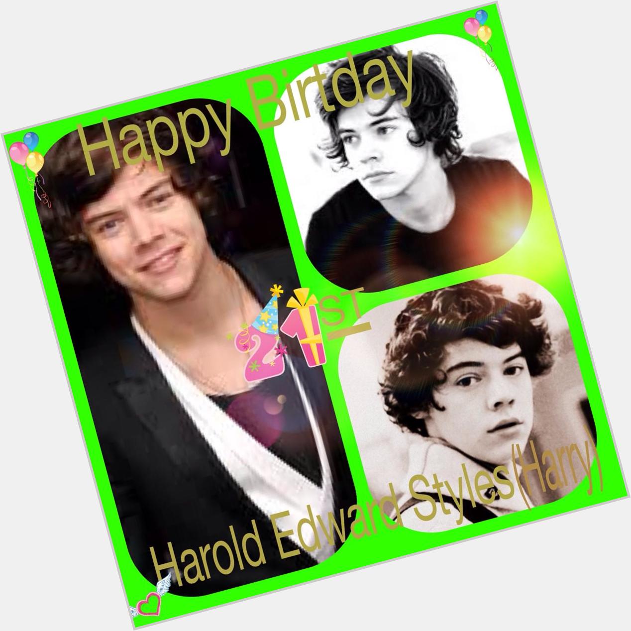   Happy Birthday Harry Number 21 
I love You.....   