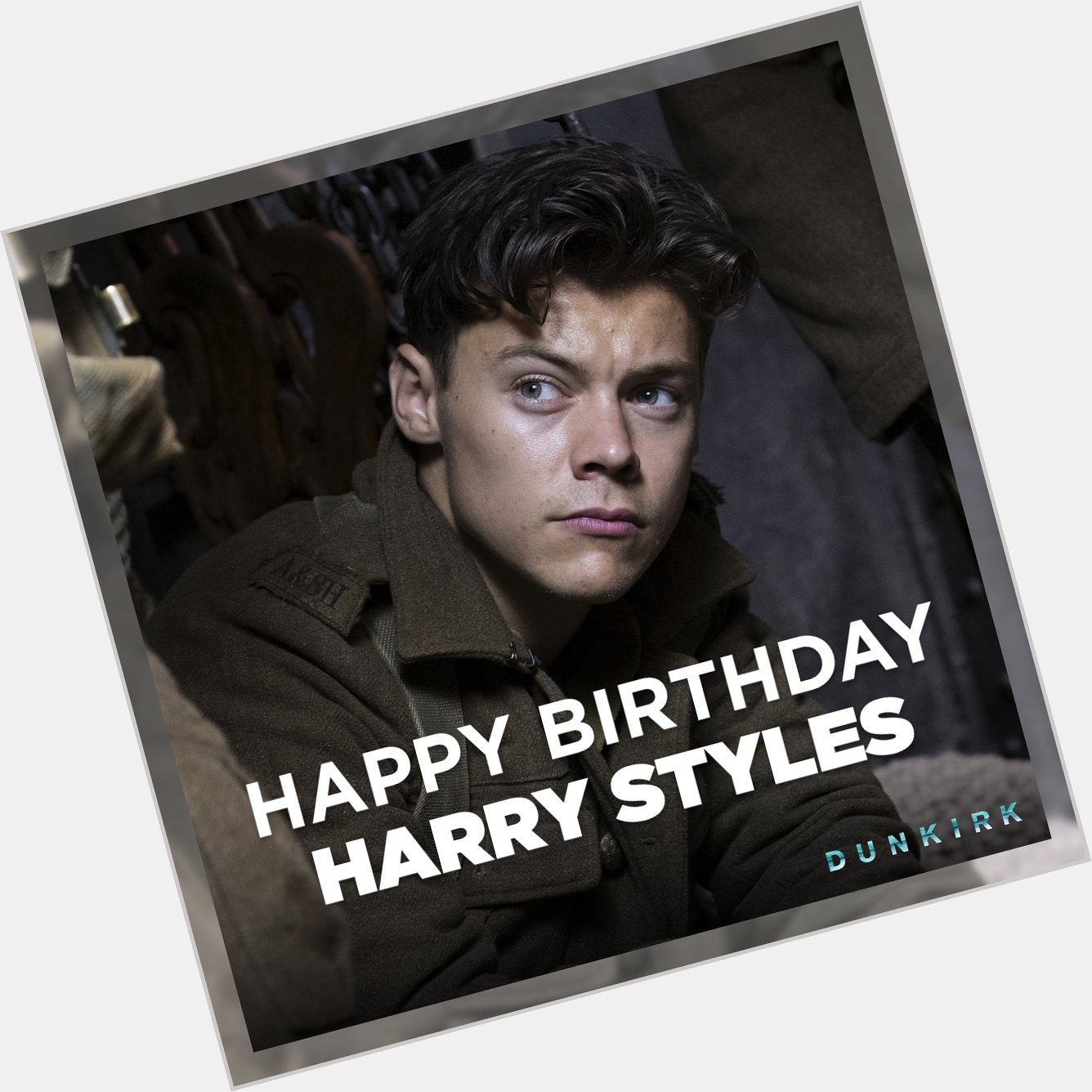 Happy Birthday Harry Styles, who made his film debut in Christopher Nolan s World War II epic 