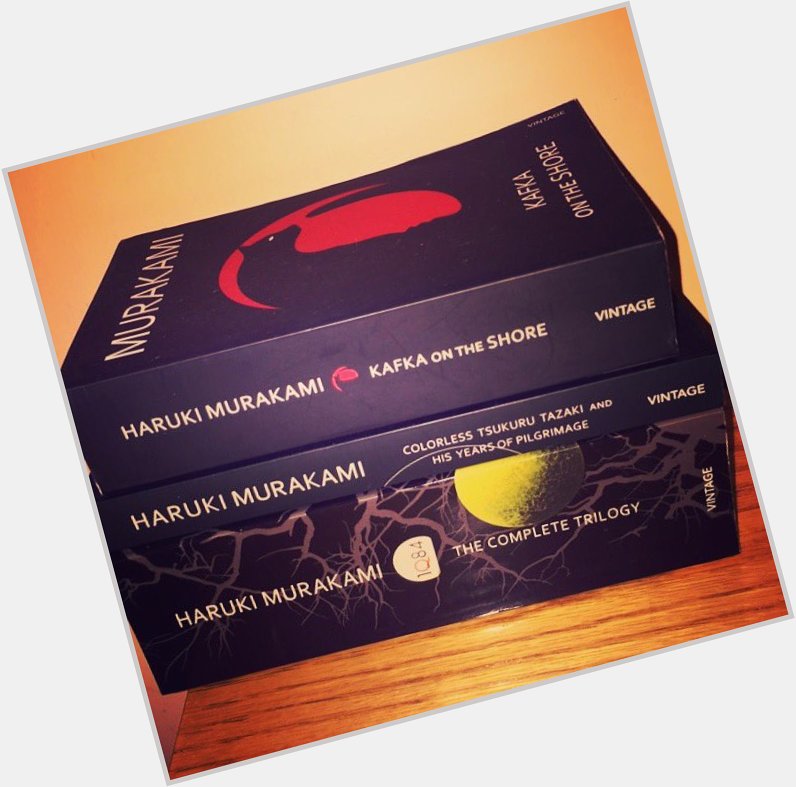 Happy birthday to Haruki Murakami who\s a powerhouse of a writer. Love and respect from Jordan.  