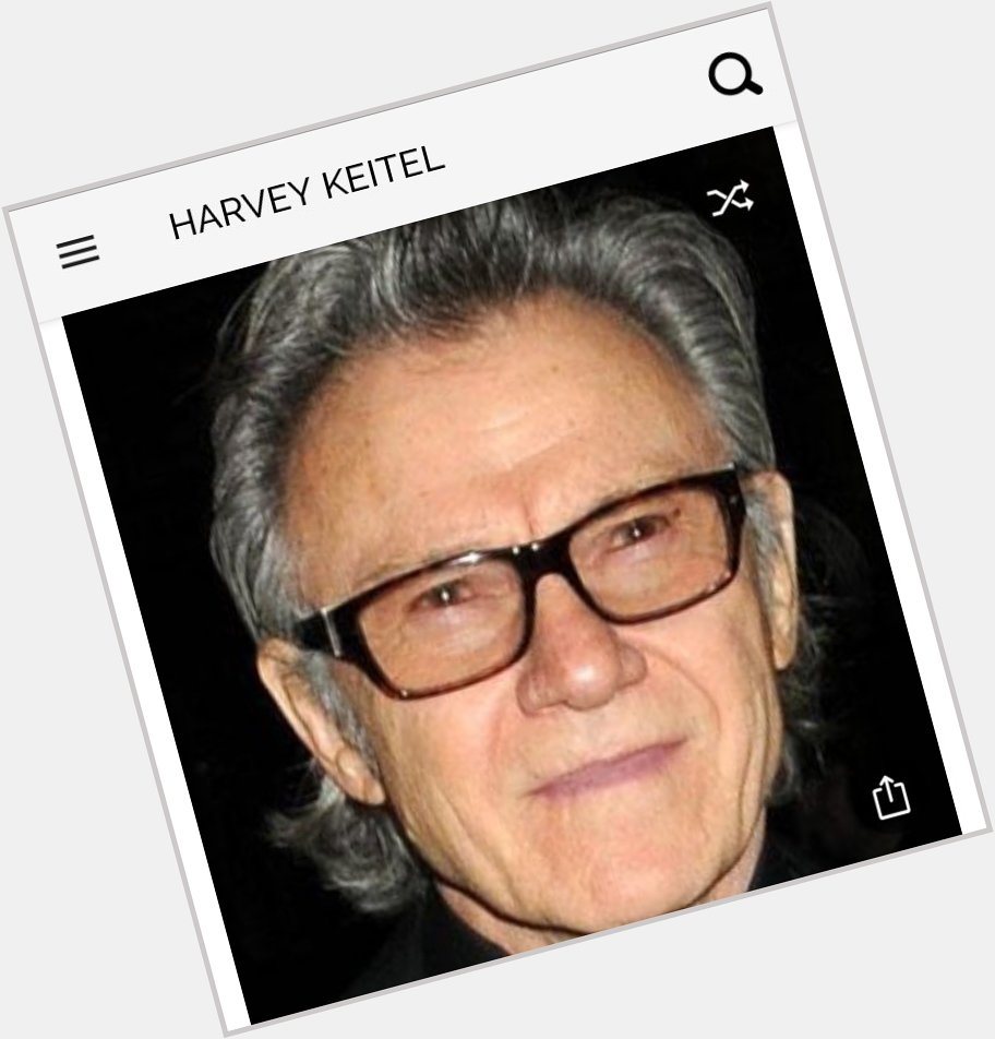 Happy birthday to this great actor. Happy birthday to Harvey Keitel 