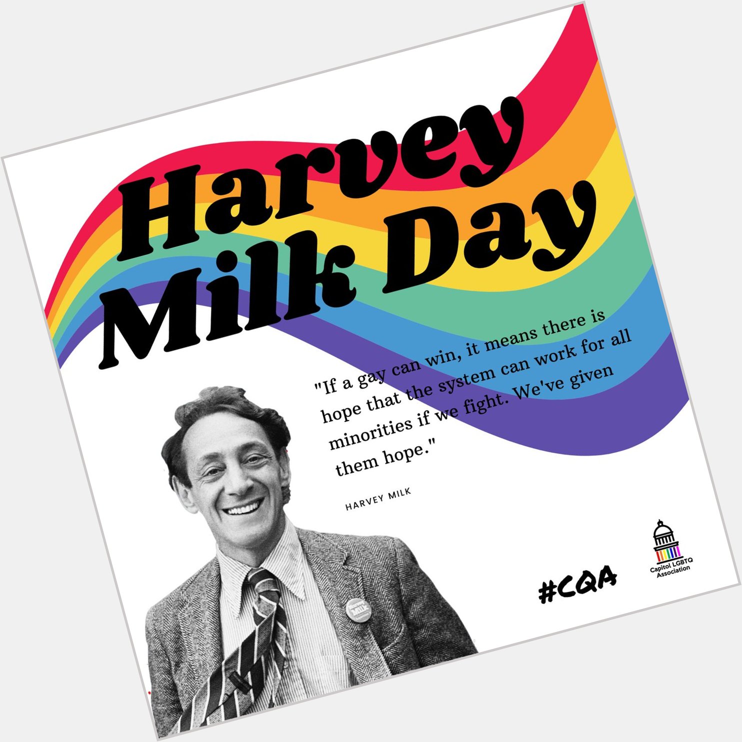 Happy Birthday Harvey Milk!  