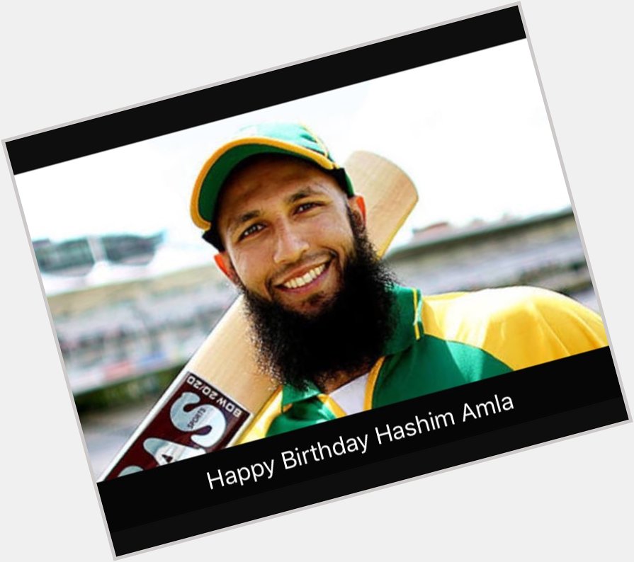 Cricwinners wishes a very Happy birthday to Hashim Amla.  