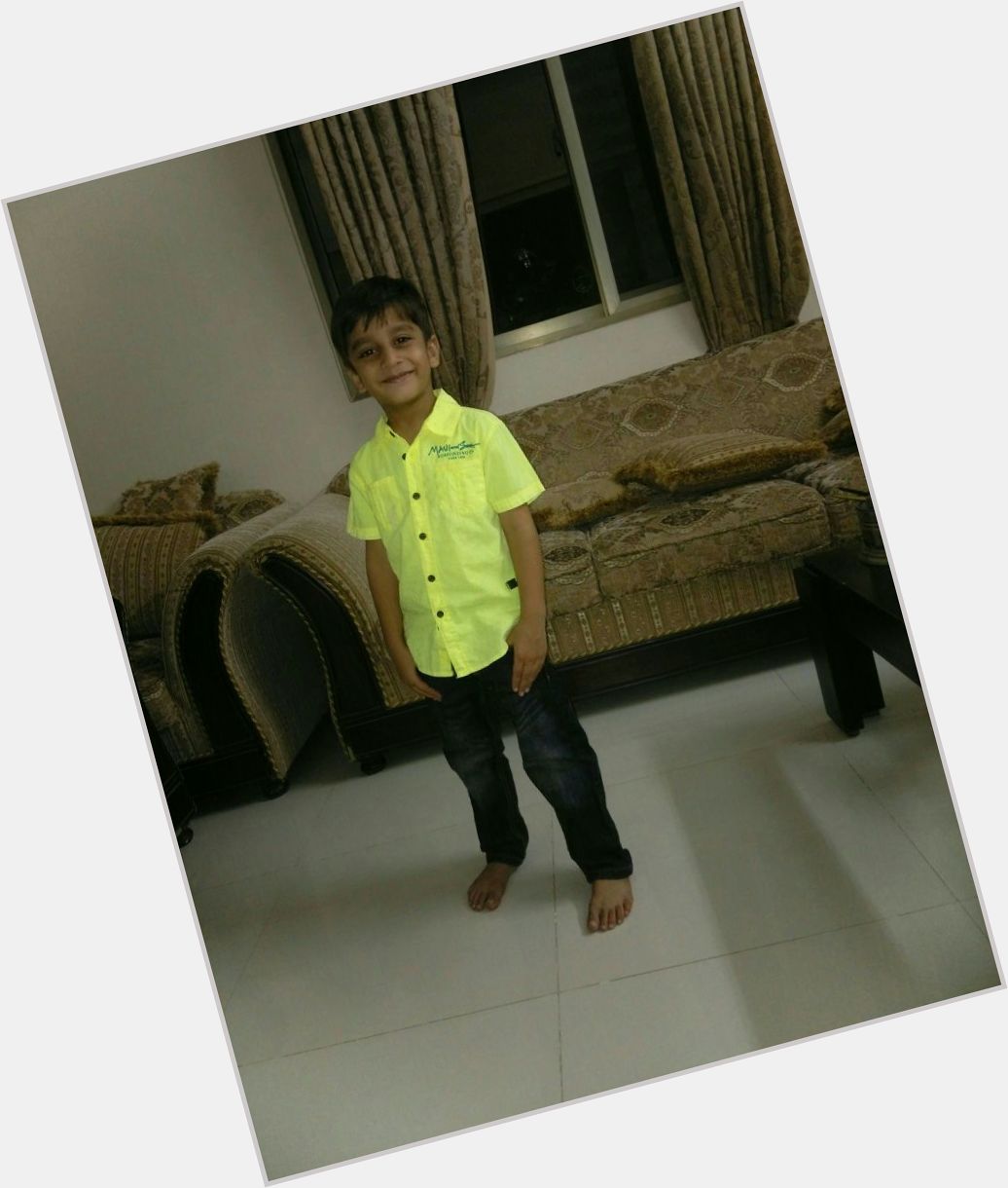  Happy birthday hashim amla from my 6 year old son M.Abubakar 