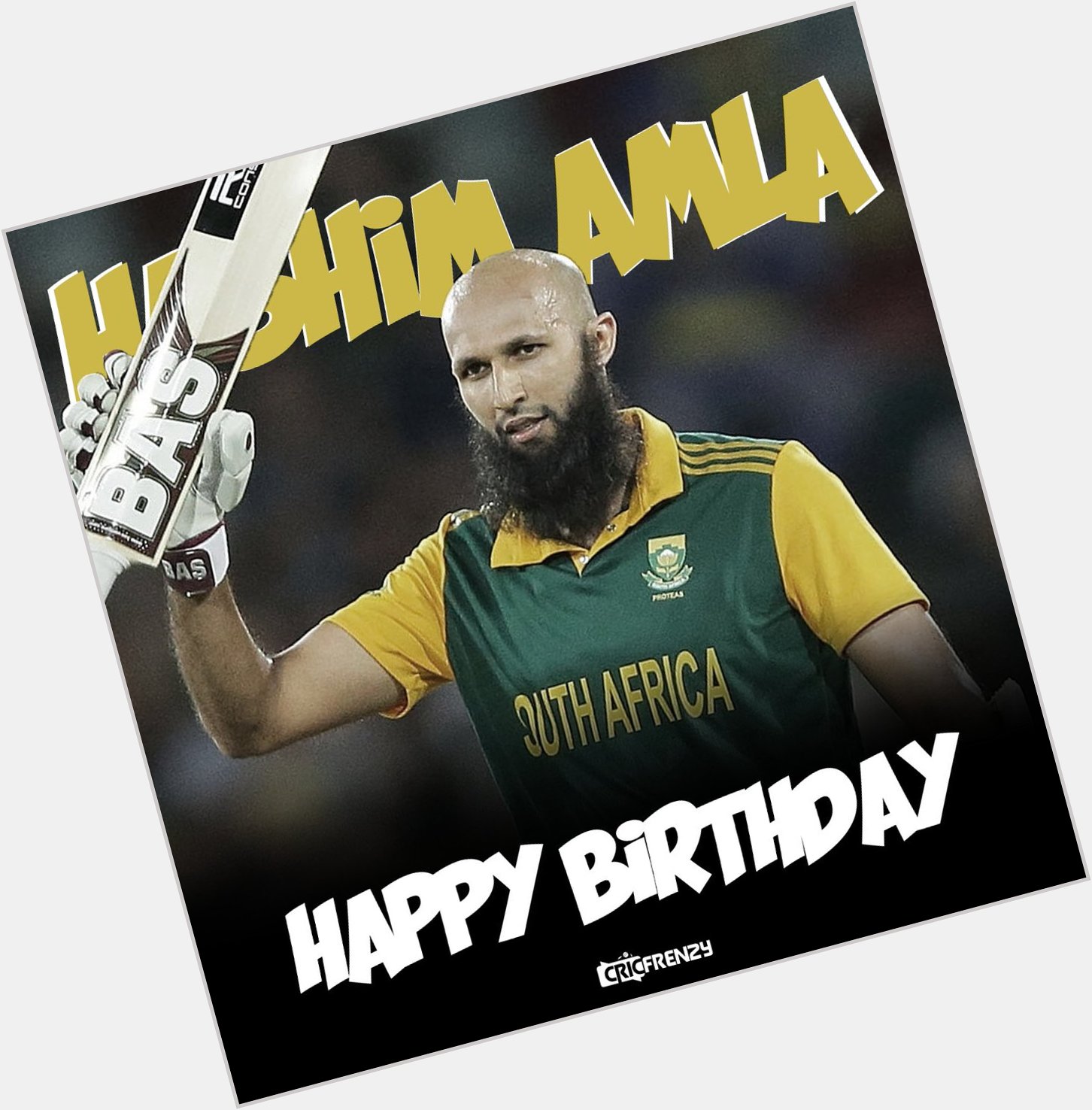 Fastest ever to score 2000, 3000, 4000, 5000, 6000 and 7000 runs in ODI
Happy birthday Hashim Amla    