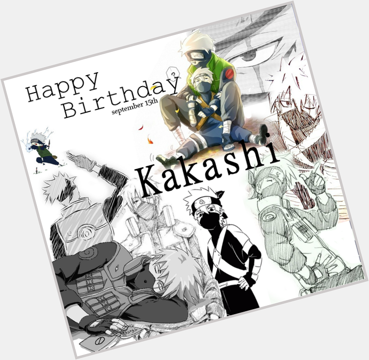 Happy Birthday Hatake Kakashi ! 