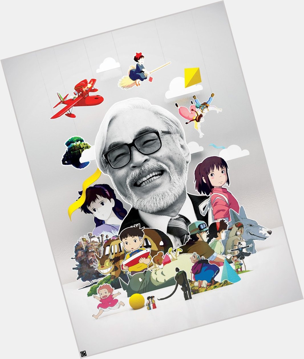 Happy Birthday to Hayao Miyazaki, the legendary anime director!  