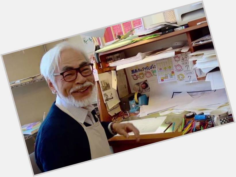 Happy Birthday Hayao Miyazaki! (January 5, 1941)  
 