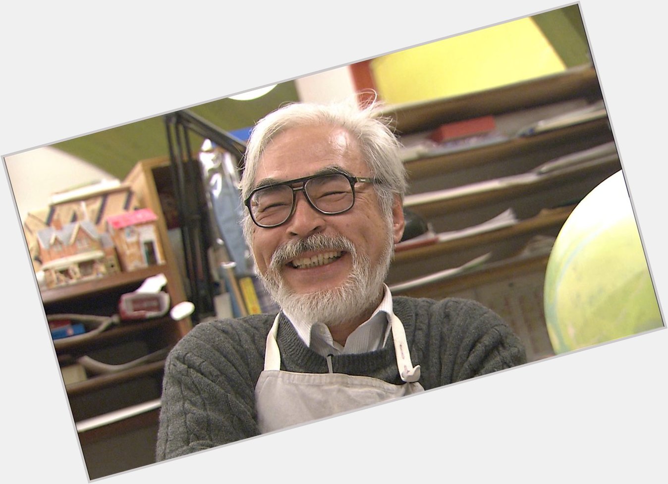 Happy birthday to the greatest of all time, hayao miyazaki 