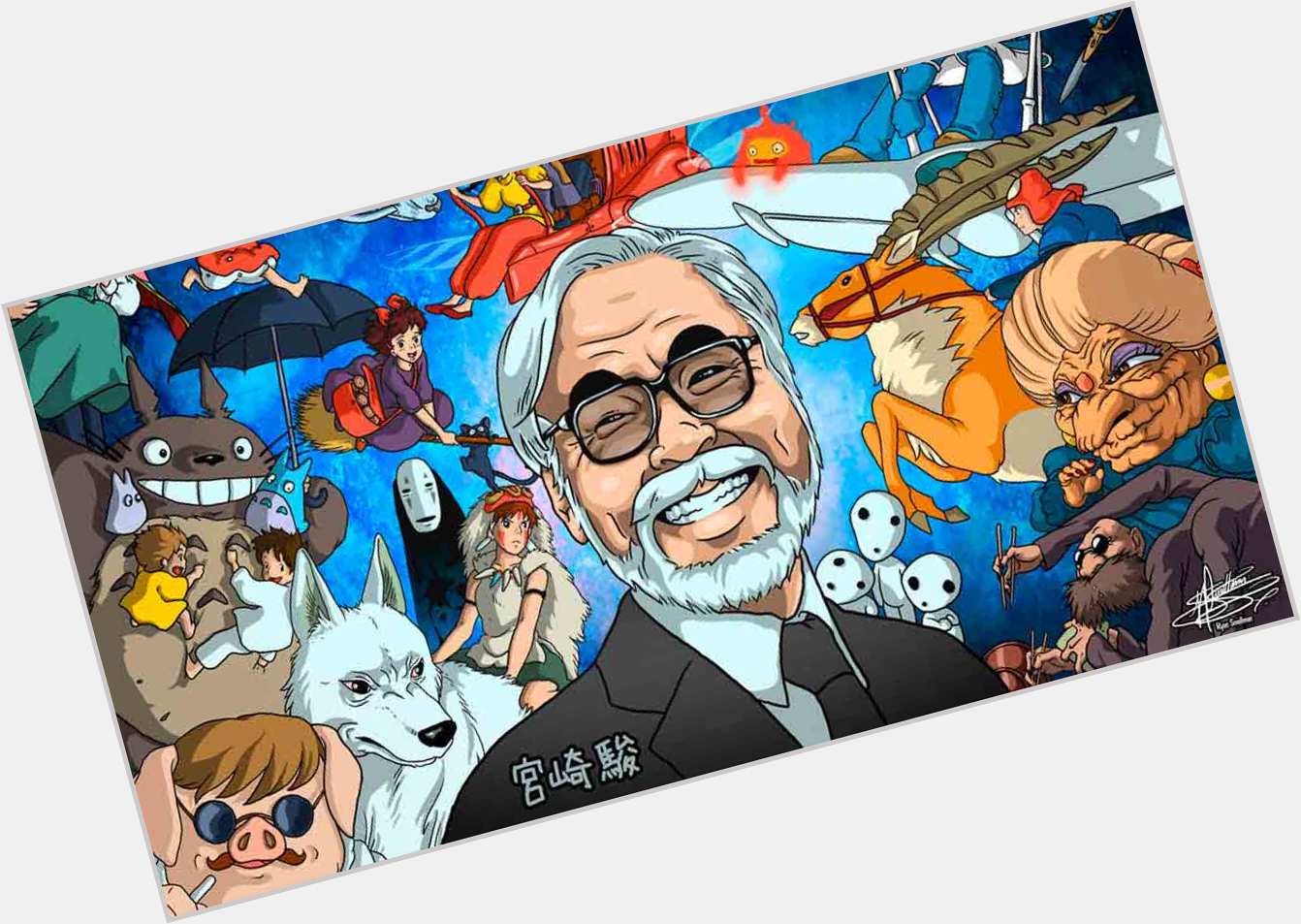 Happy birthday, Hayao Miyazaki!! 