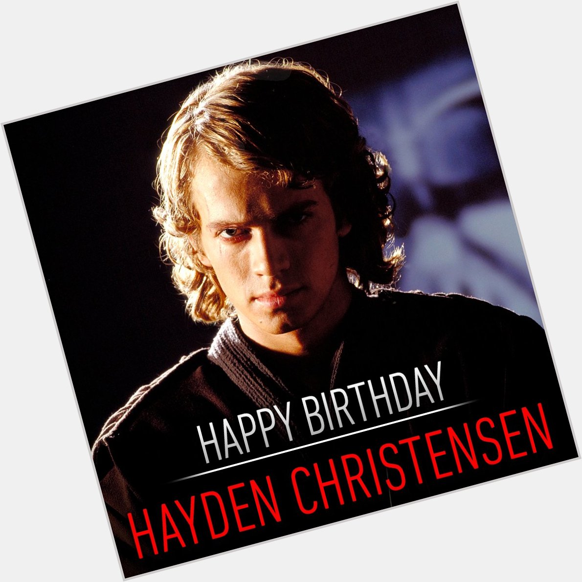 Happy Birthday to the Chosen One. Vandaag is Hayden Christensen jarig. Wat is jouw favoriete scène met hem? 