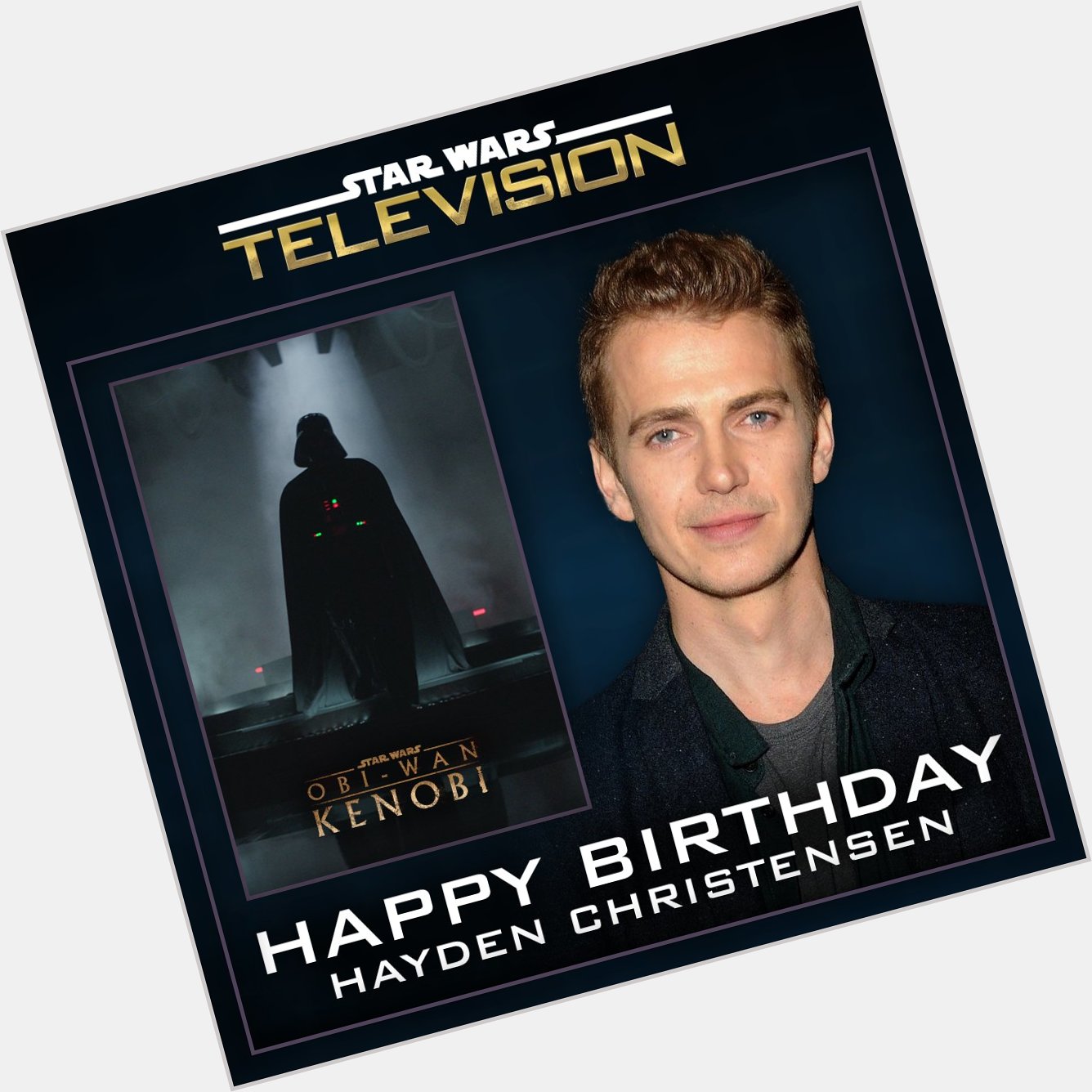 Happy birthday to Hayden Christensen, who will be reprising his role as in   