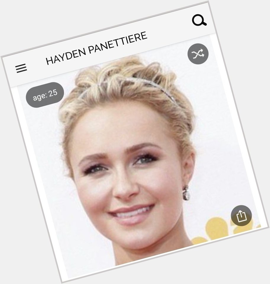 Happy birthday to this great actress. Happy birthday to Hayden Panettiere 
