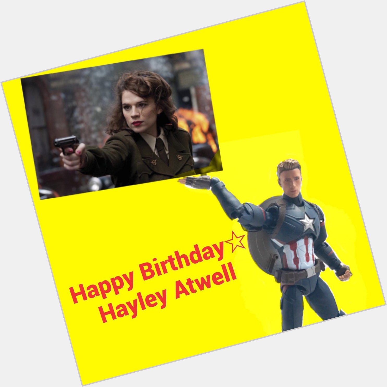 Happy Birthday Hayley Atwell                  2                  
